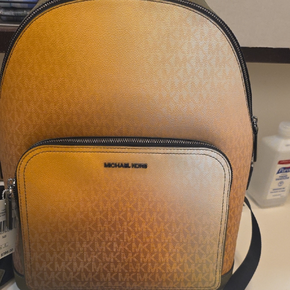 Michael Kors Gradient OrangeLarge Backpack